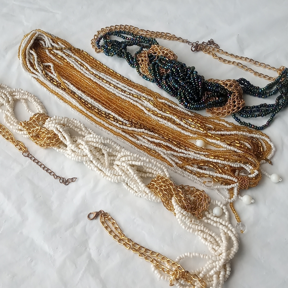 Fashion Necklace Jewelry Bundle